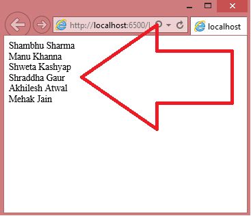run your application
